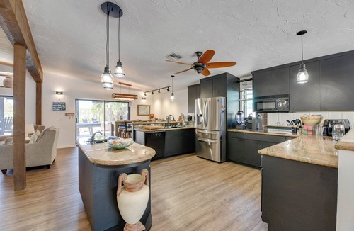 New Town House | Casa Riviera | Waterfront Hacienda w/Pool & Boat Lift