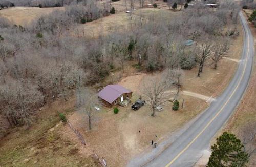 Marshall Other | Cedar cabin located on a buffalo farm