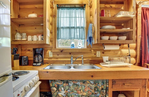 Davis Cabin | Cedar Falls Cabin: Nestled by Honey Creek