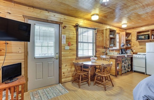 Davis Apartment | ‘Cedar Falls Cabins #6’: Hillside w/Views!
