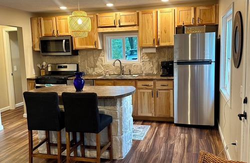 Mecosta Cottage | Charming 2-bedroom cottage with Lake Access to School Section Lake