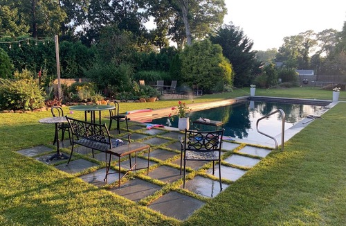Bellport House | Charming Comfortable Family Getaway with Heated Salt Swimming Pool