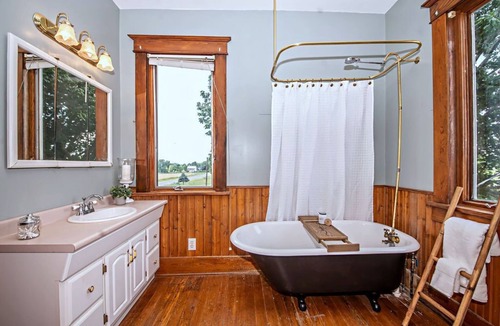 Benton Harbor House | Charming Farmhouse with pool on 10 acres