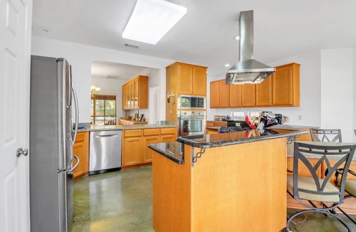 Kyle House | Charming Kyle Retreat with Pool, Porch & Walk to Downtown