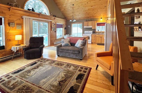 Tower Cabin | Charming & Private 2 BR Cabin on 9 Acres; Lake Access 1/4mi. Away, Ample Parking