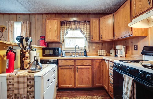 Watersmeet Cabin | Charming Watersmeet Cabin w/Dock on Kitty Island!