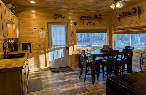 Clam Lake Cabin | Chequamegon Acres 2-bedroom cabin just outside of Clam Lake, Direct trail access