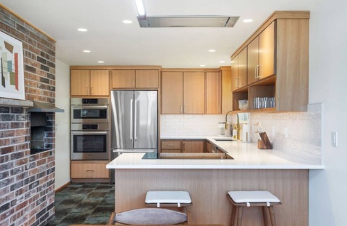 Greenwood House | Chic & Bright Mid-Century Greenwood Home - AC, Parking, Yard, Recently Updated