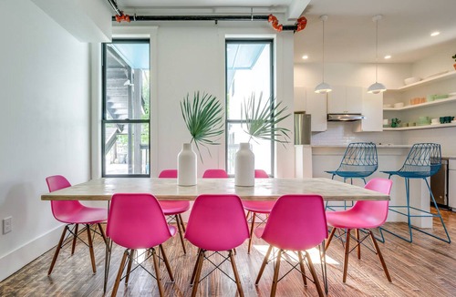 West End House | Chic Colorful Studio with Free WiFi & Partial AC - Walkable Downtown Location