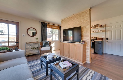 Harrison House | Chic Harrison Home: Walk to Wilson State Park!
