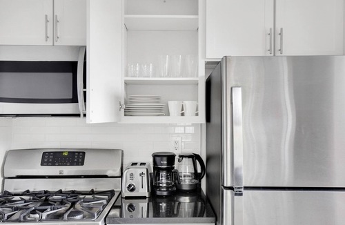 Lincoln Square Apartment | Chic UWS 2BR w/ Gym, Elevator & DM, near Lincoln Center, by Blueground