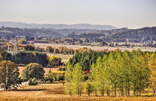 Gaston House | Chic Willamette Valley Home w/Deck & Vineyard!