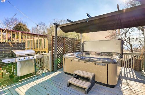 Clifton Heights House | Cincinnati Home w/Deck & Private Hot Tub!