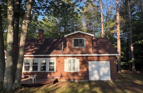 Rapid River Cabin | Classic UP Cabin with Lake Views, Lake Access, Fire Pit, Large Yard