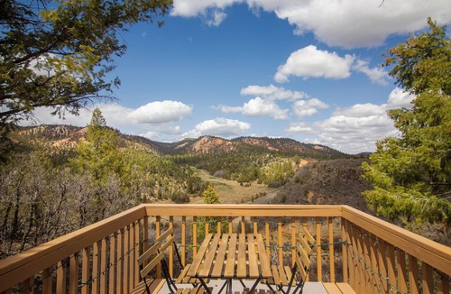 Glendale Cabin | Clifftop Mountain View Yurt. Hot Tub. Between Zion/Bryce #1