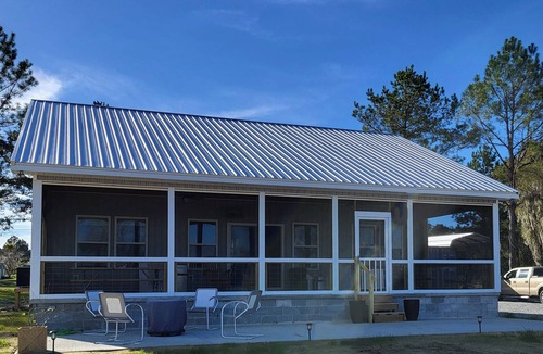 Eulonia Cottage | Coastal cabin with beautiful expansive view over the marsh. 30 5-Star Reviews!