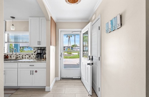Convair Cove House | Cocoa Beach Waterfront Home with Private Pool and Dock | Rocket Launch Views