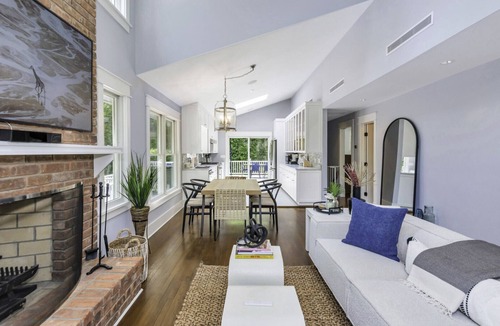 Springs House | Contemporary home, newly built, heated pool and hot tub, large deck and.