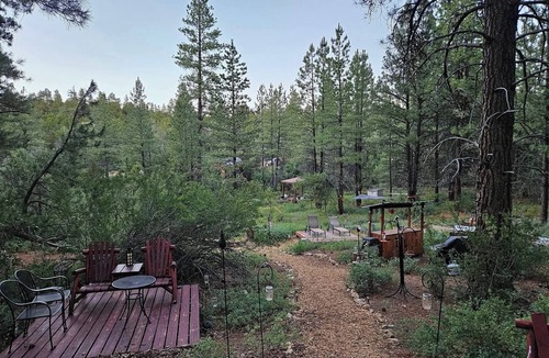 Orderville Cabin | Convertible A-Frame Glamping Cabin @ Private Zion