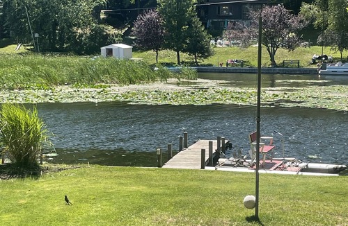 Ludington Cottage | Cottage 5 has a very Hamlin lake cottage feel. More private setting.