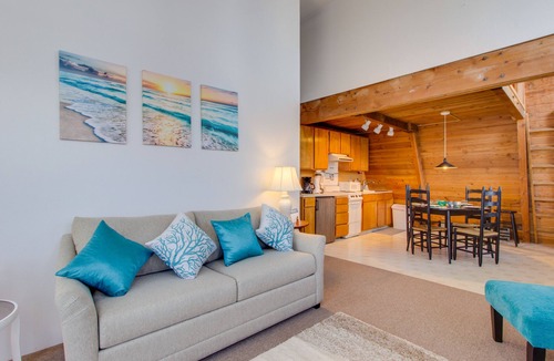 Rockaway Beach Cabin | Cozy A-Frame Cabin with Large Deck, 5-Minute Walk to Beach - Dogs Welcome