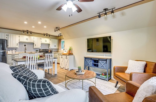 Nekoosa Cabin | Cozy A-Frame Cabin: Steps to Lake Camelot Beach!