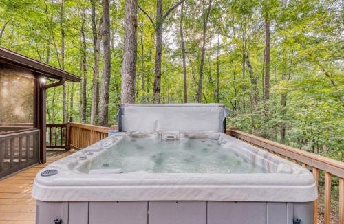 Blue Ridge House | Cozy Cabin Retreat with Hot Tub Game Room