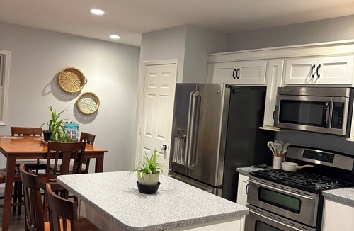 Syracuse House | Cozy home w/public lake access, game room, king bed, Grill, Firepit