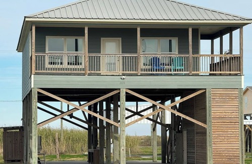 Holly Beach House | Cozy House with Ocean view perfect for big groups.