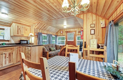 Manitowish Waters Cabin | Cozy lake cabin with access to lakefront pier & community firepit