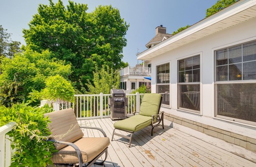 Frankfort House | Cozy Michigan Retreat w/Deck & Gas Grill!