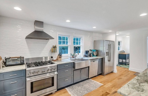 Noyack House | Cozy Sag Harbor Home Minutes from the Beach, Restaurants, Town Shopping