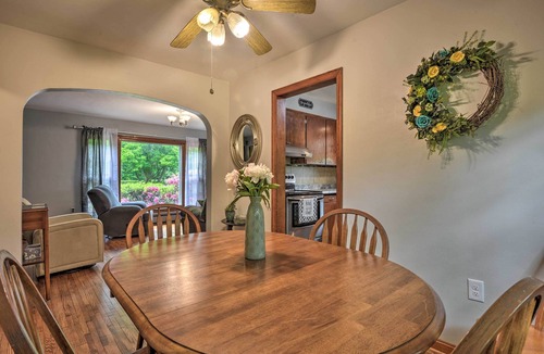 Springfield House | Cozy Springfield Family Home w/Fire Pit