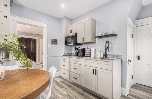 Michigan City Apartment | Cozy Updated Studio, 1-Block Downtown & Beach