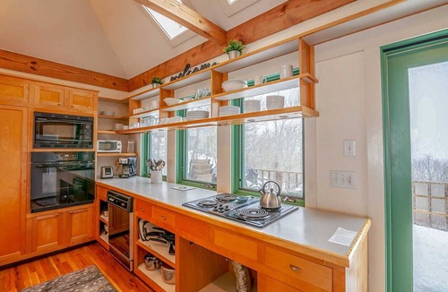 Seven Devils Cabin | Custom-Built Mountain Home With Spacious Backyard