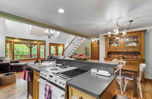 Olympia House | Custom Crafted Forest Retreat with Pond on 5 Acres