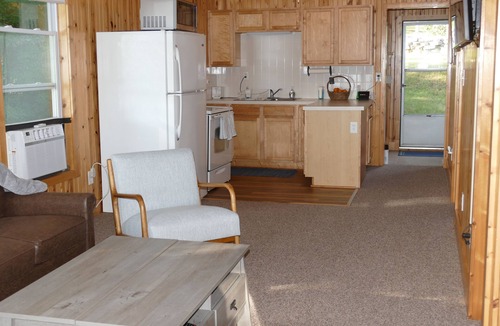 Grant Cottage | Cute lakefront cottage on all-sport Little Sand Lake