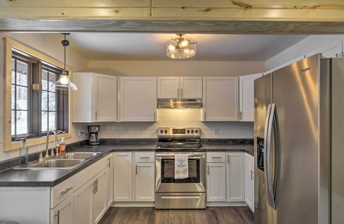Eagle River Cabin | 'Deerskin Lodge' w/Boat Dock & Fire Pit!