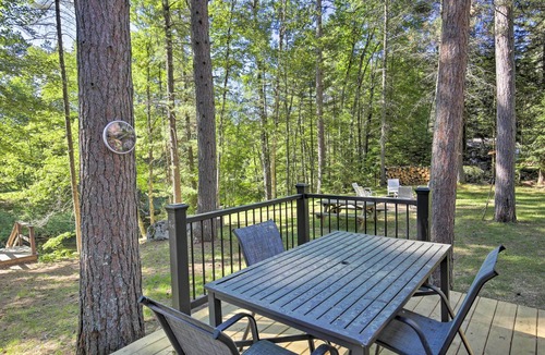 Eagle River Cabin | 'Deerskin Lodge' w/Boat Dock & Fire Pit!