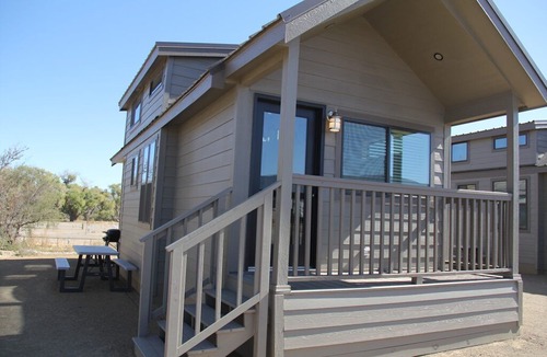 Camp Verde Cabin | Deluxe Cabin Sleeps 6 (1 Bedroom w/loft and sofa sleeper) at Resort