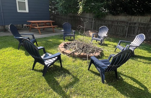Livonia House | Designer Detroit Retreat 3BR with Game Room