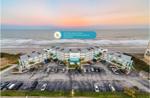 Satellite Beach Condo | Direct Oceanfront Condo with Heated Pool, BBQ Grills, Private Balcony & Beach Access! 🌴