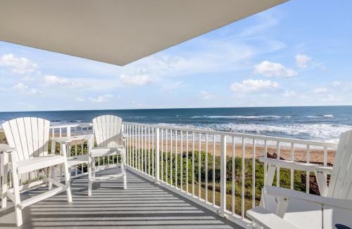 Seawinds Condo Apartment | Direct oceanfront Ormond Beach 2/2 with private balcony, heated pool and garage