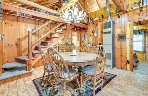 St Germain Cabin | Dock & Lake Access! St Germain Getaway