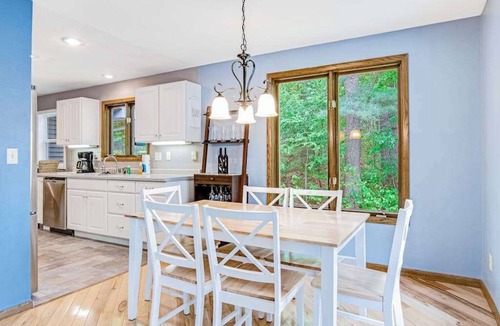 Tomahawk House | Dog-Friendly Lakefront Home w/Fireplace, Stove, Lake View, Free WiFi, Deck