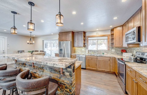 Incline Village House | Dog-friendly modern abode with large yard, fireplace, cable & washer&dryer
