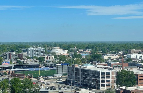 High Point Condo | Downtown High Point condo with Stunning Views!
