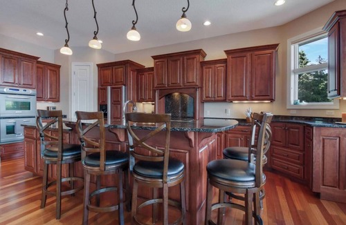 Chetek House | Downtown Lakefront Home on Lake Chetek with hot tub & pontoon rental