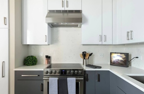 Printers Row Apartment | Dtown Penthouse 11+Parking, Gym, Pvt Patio