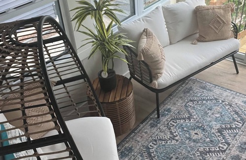 Wolf Lake House | Eagles Nest - Lake front escape with water and sunset views plus a sandy beach